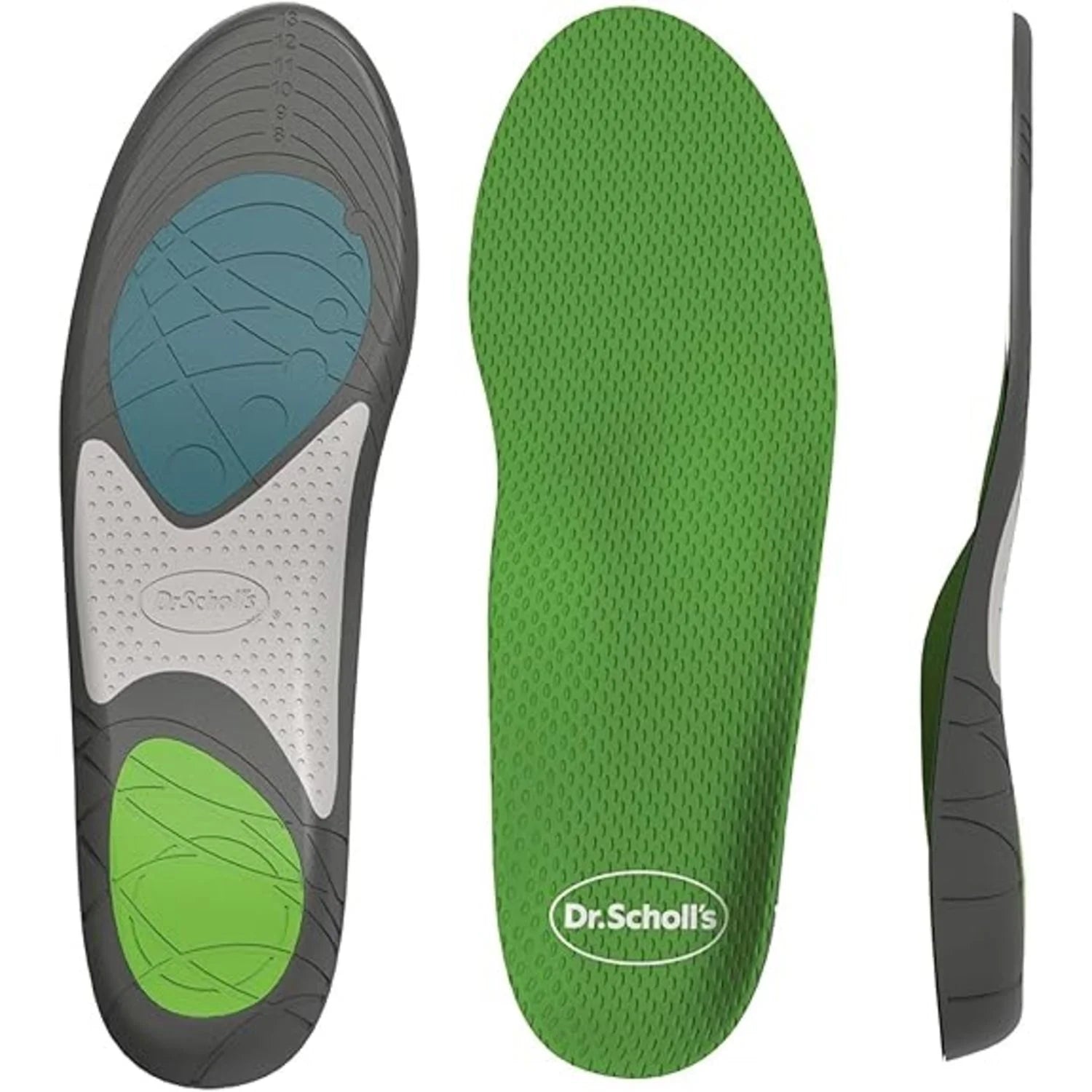 ® Run Active Comfort Foam Insoles, Women Shoe Sizes 5.5-10, 1 Pair, Trim to Fit