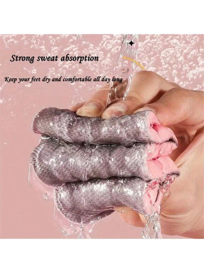 2Pcs Super Soft Women'S Comfort Insoles - Self-Adaptive Elasticity, Breathable, Sweat-Absorbent - Perfect for Sports Shoes and Casual Shoes, Pink,Shoes and Boots Accessories