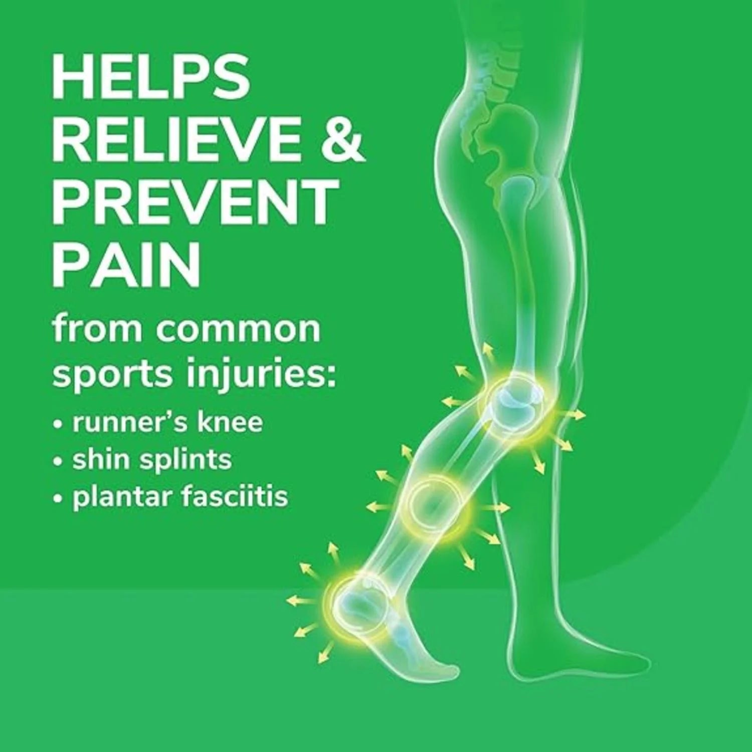 ® Run Active Comfort Foam Insoles, Women Shoe Sizes 5.5-10, 1 Pair, Trim to Fit