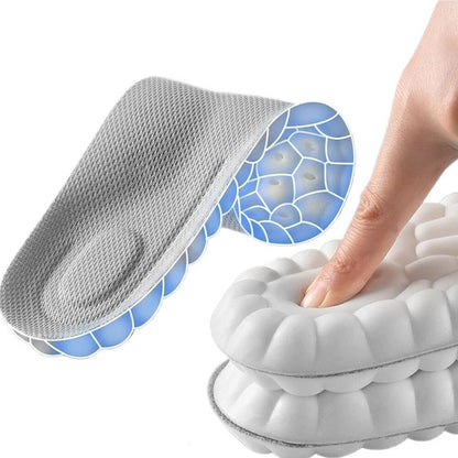 4D Memory Cloud Technology Insole - Super Soft Ultra Comfort Insoles Foam Sport